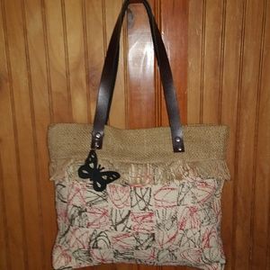 Burlap Tote